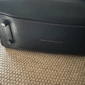 Guaranteed Authentic Coach Rogue Black Pebbled Leather Bag